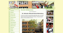 Desktop Screenshot of grundschule-rheinsberg.de