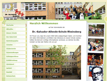 Tablet Screenshot of grundschule-rheinsberg.de
